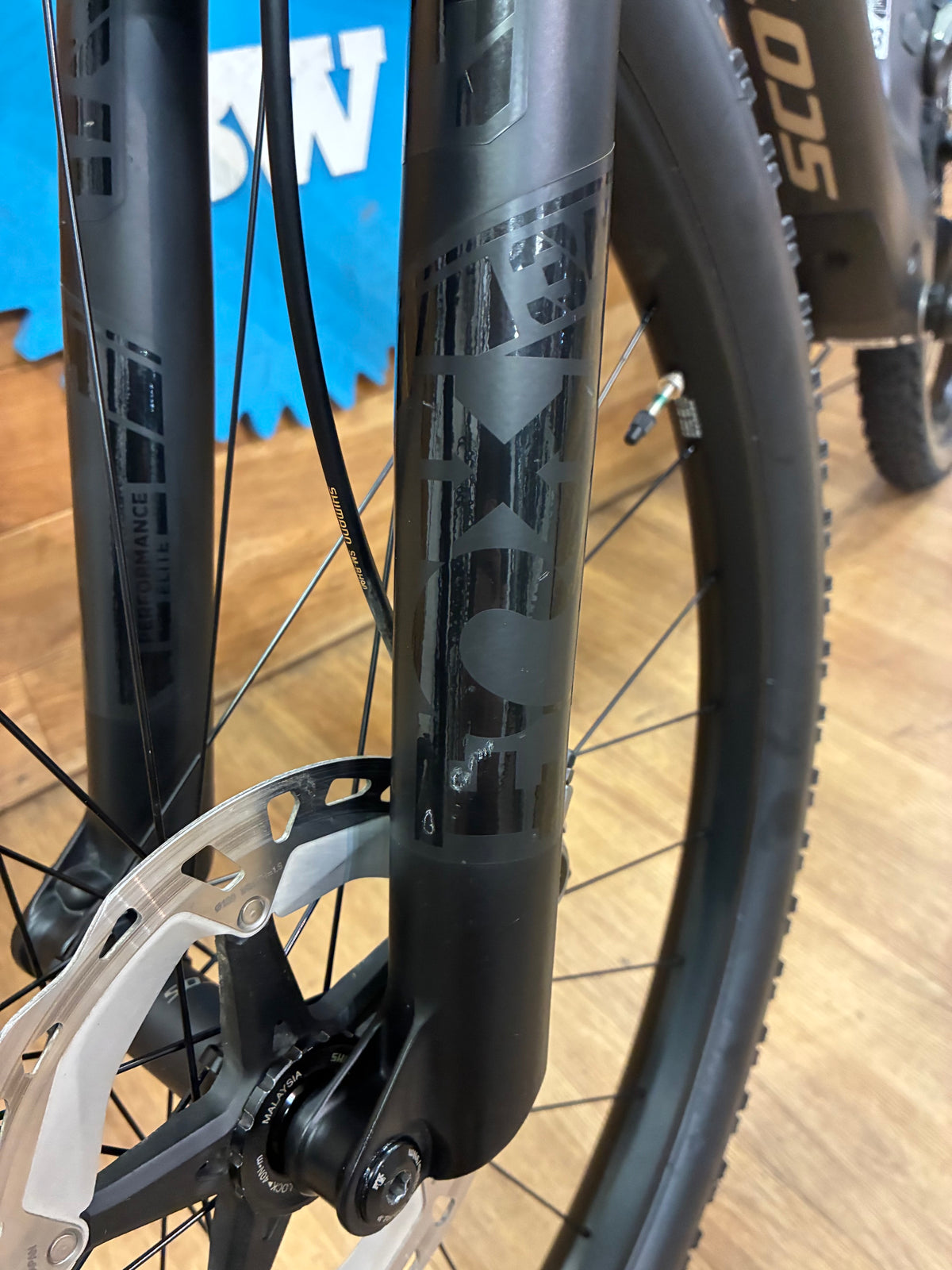 Ex Staff Bike - Scott Spark Large with new wheels and tyres